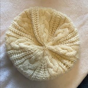 Cream Beret